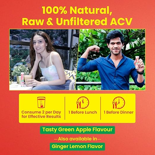 FAST & UP APPLE CIDER VINEGAR TABS GREEN APPLE 15N - SuperMarcheStore