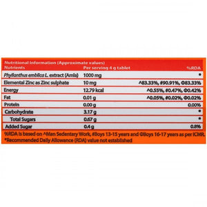 FAST & UP CHARGE IMMUNITY BOSTER ORANGE FLVR TAB 20N - SuperMarcheStore