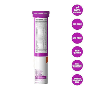 FAST & UP VITALIZE ORANGE FLVR TAB 20N - SuperMarcheStore