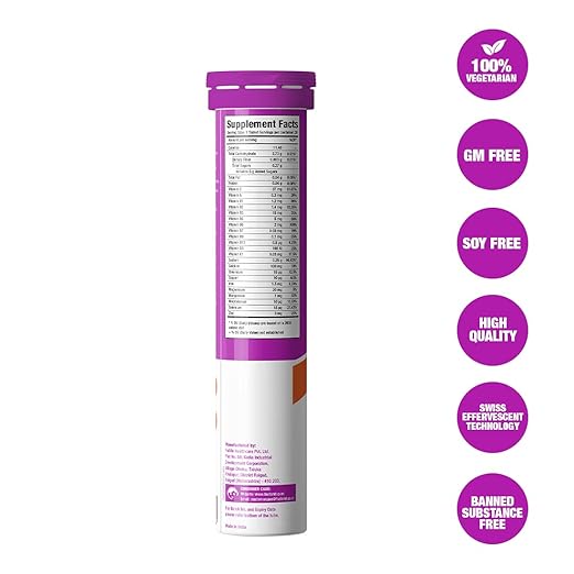 FAST & UP VITALIZE ORANGE FLVR TAB 20N - SuperMarcheStore