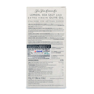 FC LEMON SEA SALT AND EXTRA VIRGIN OLIVE OIL CRACKERS 125 GM - SuperMarcheStore