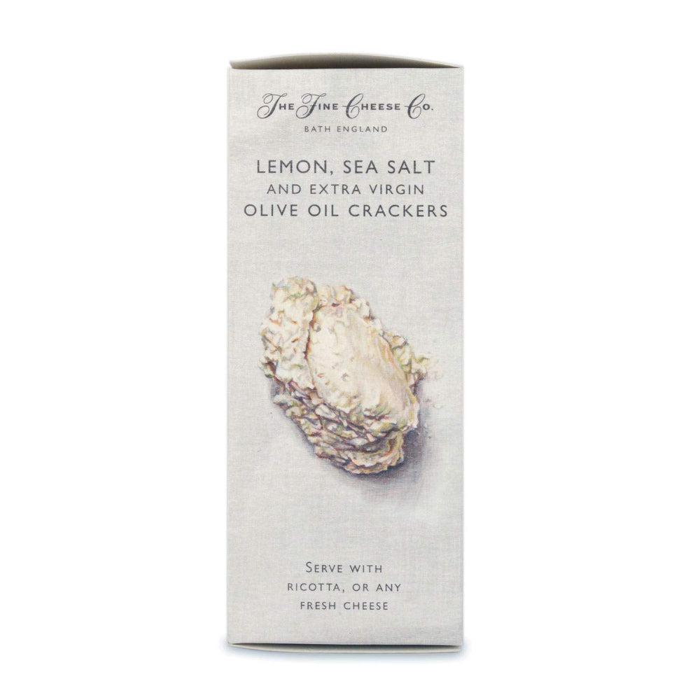 FC LEMON SEA SALT AND EXTRA VIRGIN OLIVE OIL CRACKERS 125 GM - SuperMarcheStore