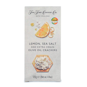 FC LEMON SEA SALT AND EXTRA VIRGIN OLIVE OIL CRACKERS 125 GM - SuperMarcheStore
