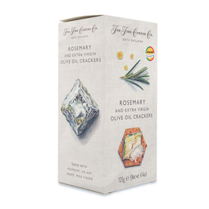 FC ROSEMARY & EXTRA VIRGIN OLIVE OIL CRACKERS 125 GM - SuperMarcheStore