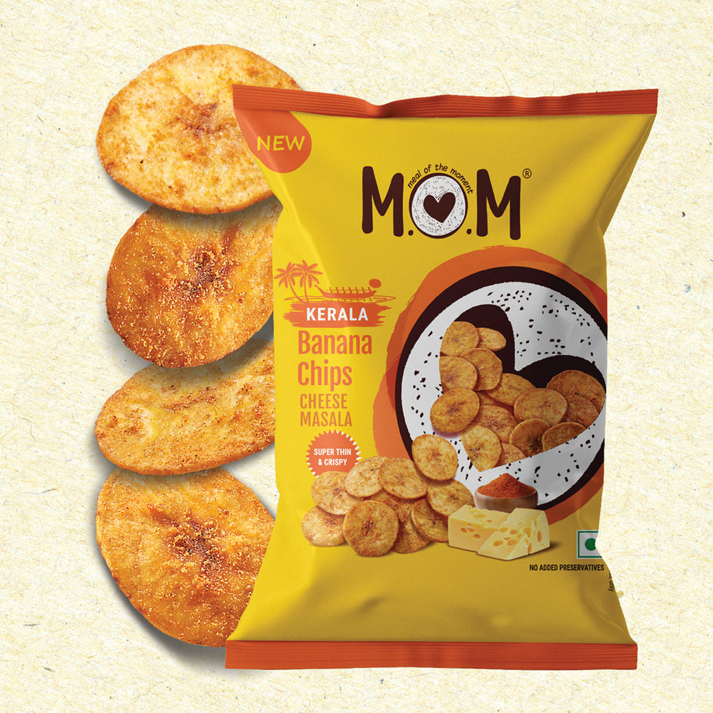 MOM KERALA BANANA CHIPS CHEESE MASALA