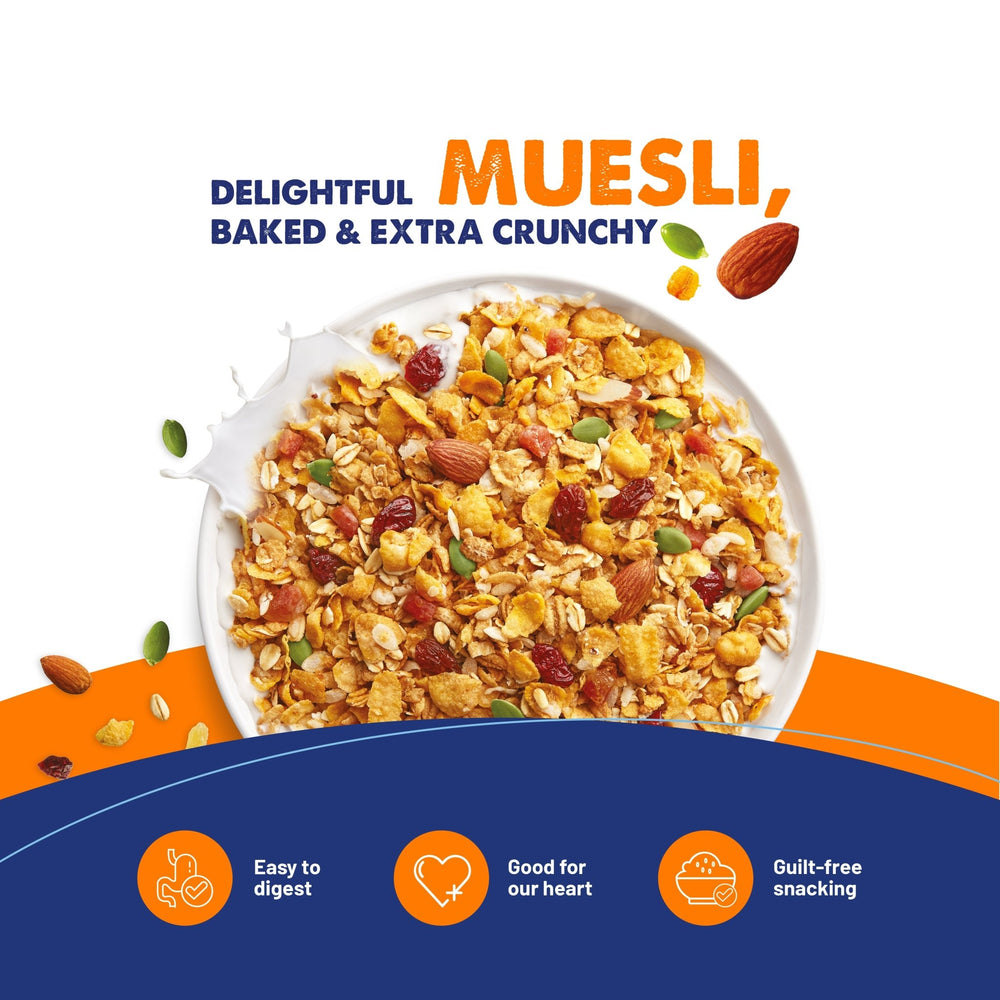 FIT AND FLEX FRUITY CRUNCHY MUESLI 210 GM - SuperMarcheStore