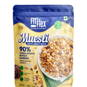 FIT AND FLEX MUESLI NUTS ABOUT NUTS - SuperMarcheStore