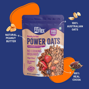 FIT AND FLEX READY TO EAT POWER OATS - SuperMarcheStore