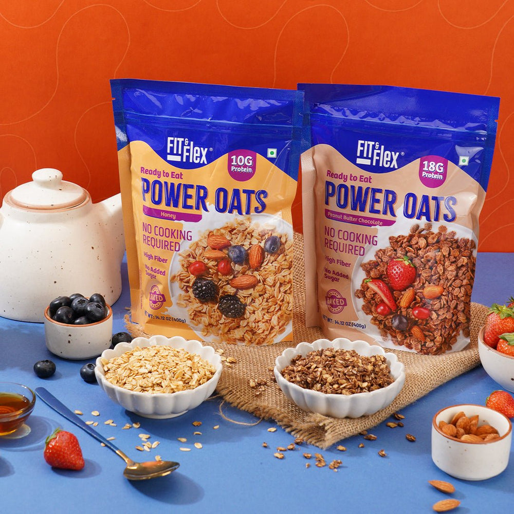 FIT AND FLEX READY TO EAT POWER OATS - SuperMarcheStore