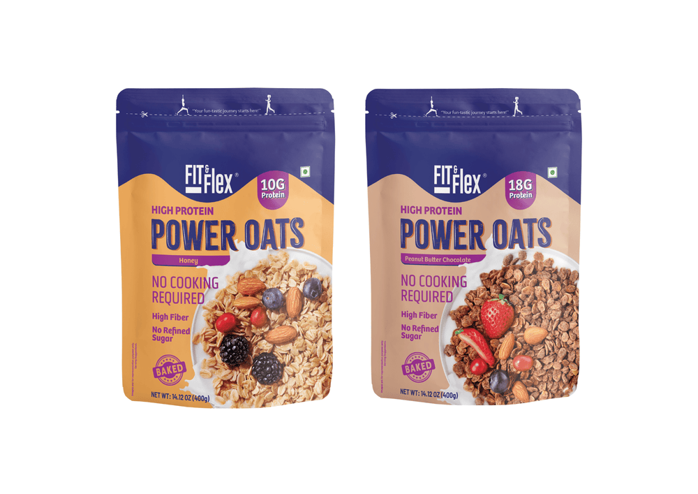 FIT AND FLEX READY TO EAT POWER OATS - SuperMarcheStore