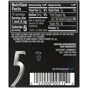 FIVE GUM PEPPERMINT - SuperMarcheStore