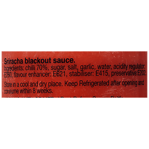 FLYING GOOSE SRIRACHA BLACKOUT SAUCE 200ML - SuperMarcheStore