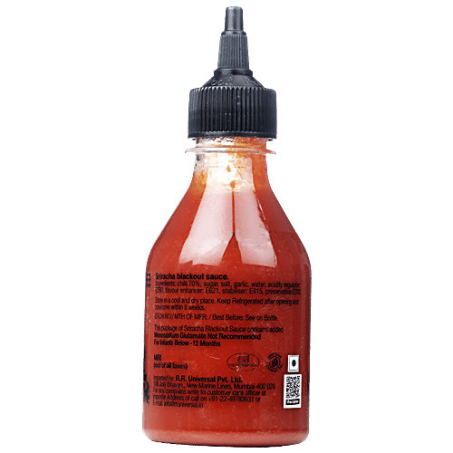 FLYING GOOSE SRIRACHA BLACKOUT SAUCE 200ML - SuperMarcheStore