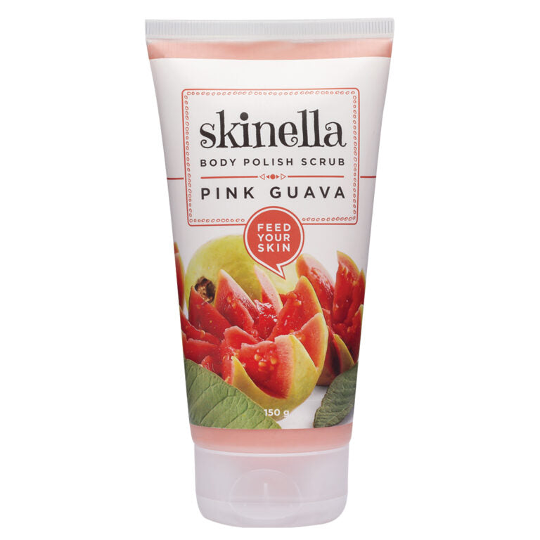SKINELLA BODY POLISH SCRUB PINK GUAVA 150G