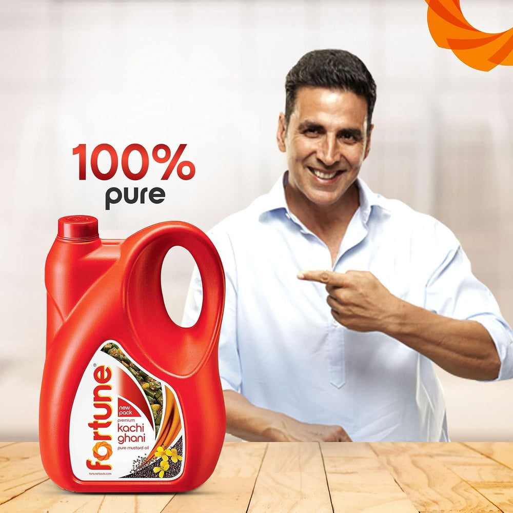 FORTUNE KACHI GHANI PURE MUSTARD OIL 5L - SuperMarcheStore