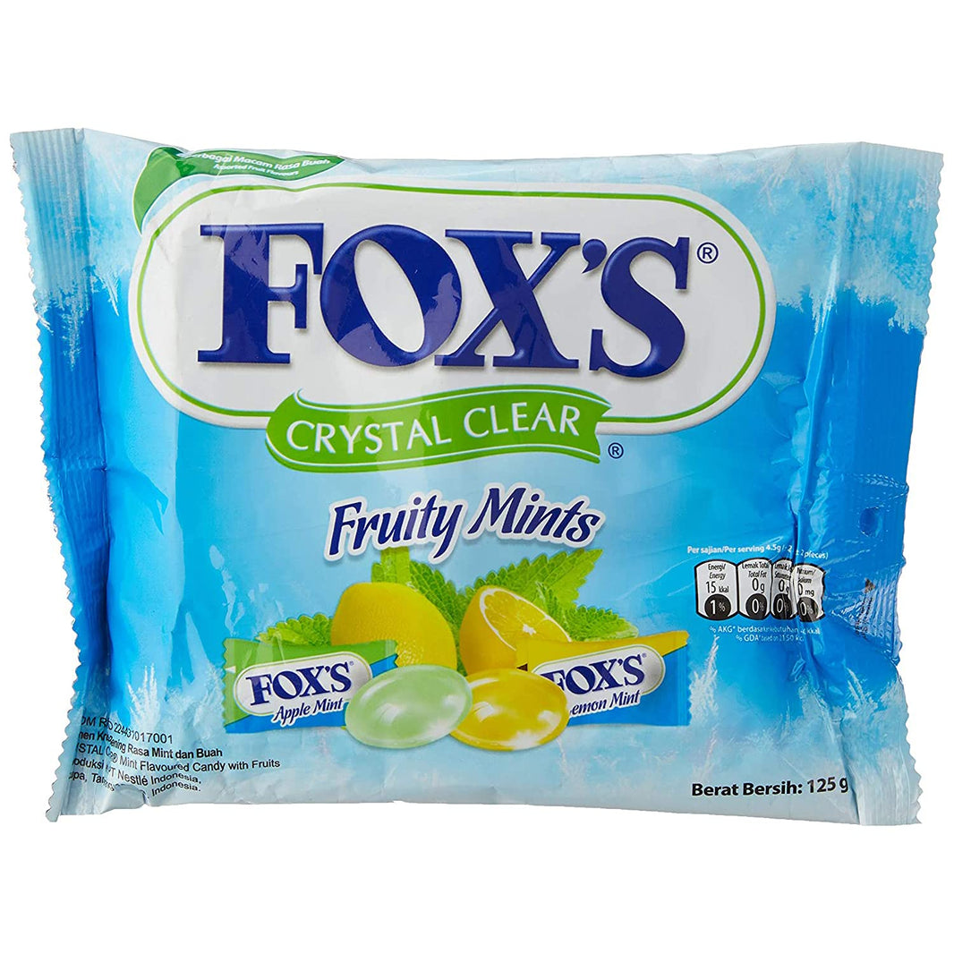 FOXS FRUITY MINTS OVAL CANDY - SuperMarcheStore