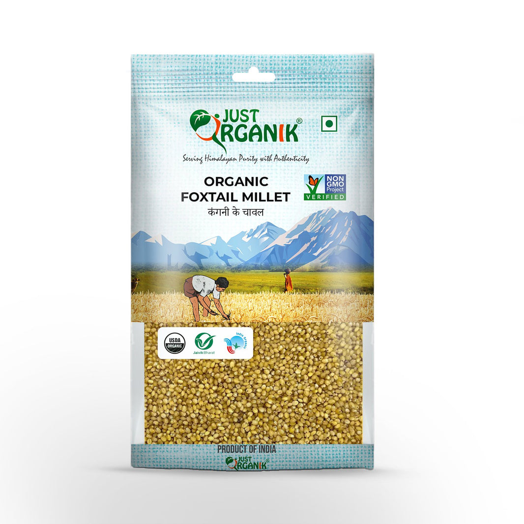 JUST ORGANIK FOXTAIL MILLET 500 GM