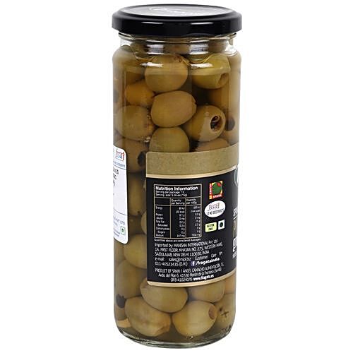 FRA PITTED GREEN OLIVES 440G - SuperMarcheStore