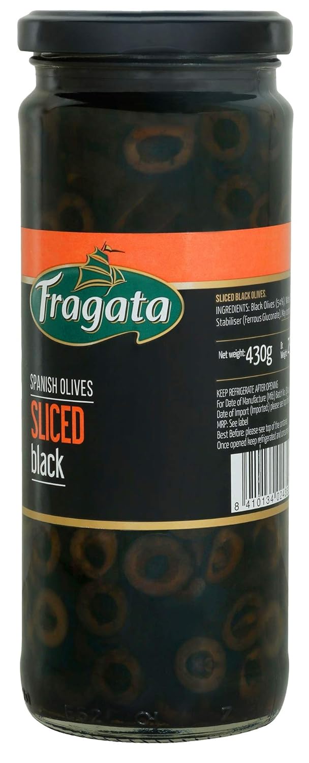 FRA SLICED BLACK OLIVES 430G - SuperMarcheStore