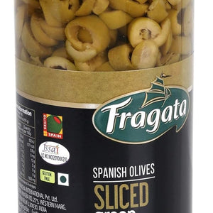 FRAGATA SLICED GREEN OLIVES 450G - SuperMarcheStore