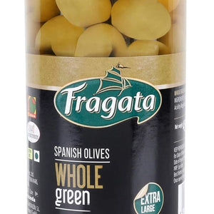FRAGATA SPANISH OLIVES WHOLE GREEN 450G - SuperMarcheStore