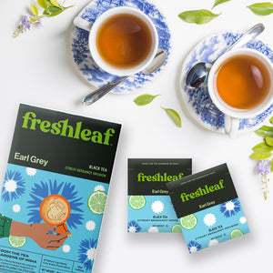 FRESH LEAF EARL GREY TEA BAGS 40 GM 20BAGS - SuperMarcheStore