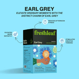 FRESH LEAF EARL GREY TEA BAGS 40 GM 20BAGS - SuperMarcheStore
