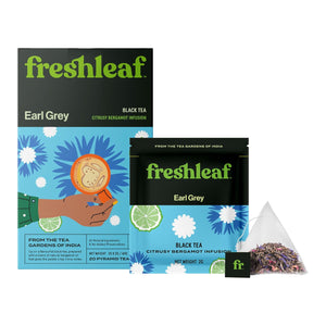 FRESH LEAF EARL GREY TEA BAGS 40 GM 20BAGS - SuperMarcheStore