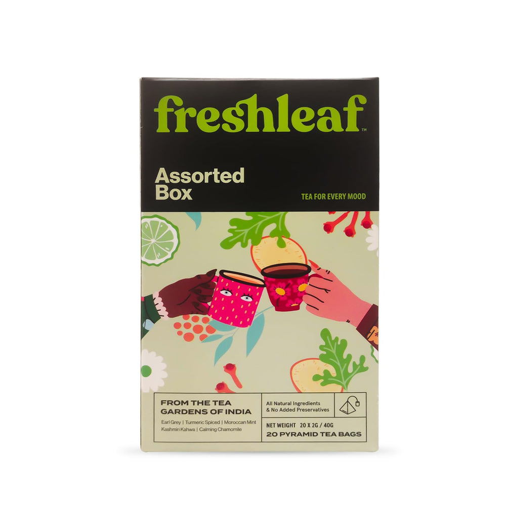 FRESHLEAF ASSORTED BOX 20N TEA BAGS - SuperMarcheStore