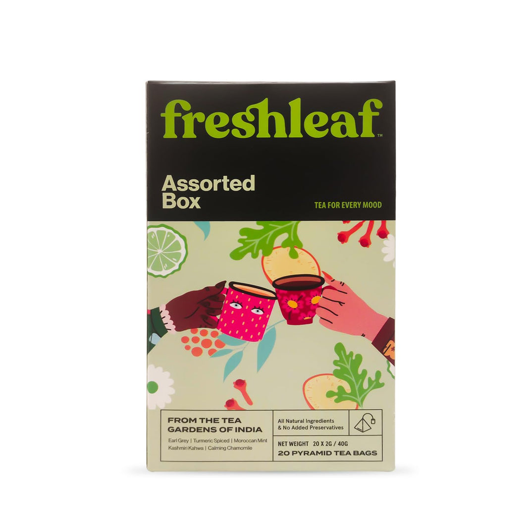 FRESHLEAF ASSORTED BOX 20N TEA BAGS - SuperMarcheStore
