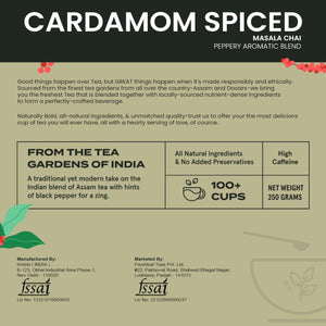 FRESHLEAF CARDAMOM SPICED MASALA CHAI 200 GM - SuperMarcheStore
