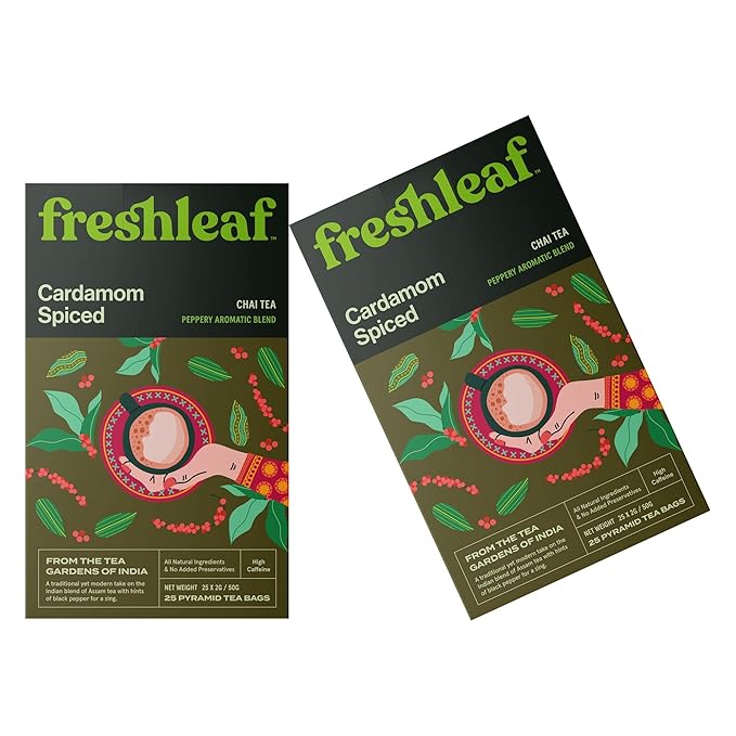 FRESHLEAF CARDDOM SPICED TEA 50G - SuperMarcheStore