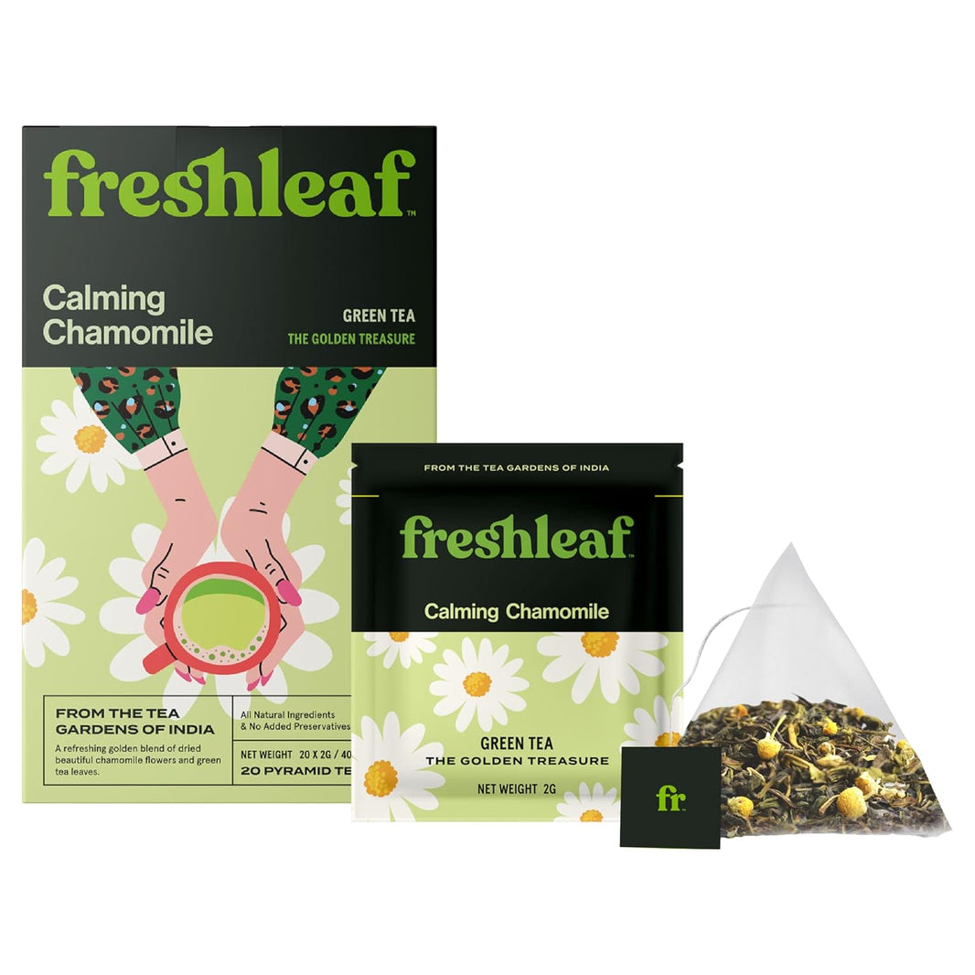 FRESHLEAF CHAMOMILE GREEN TEA 40 GM - SuperMarcheStore