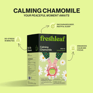 FRESHLEAF CHAMOMILE GREEN TEA 40 GM - SuperMarcheStore