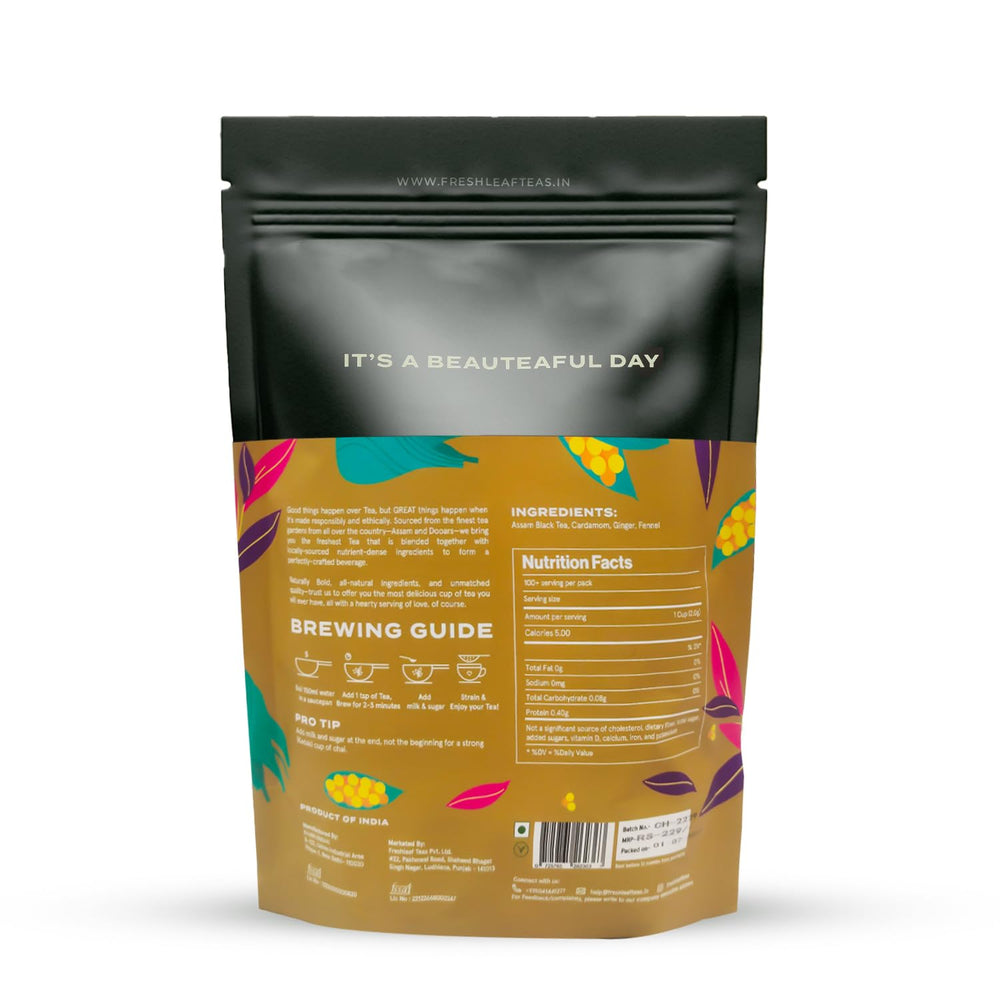 FRESHLEAF CUTTING CHAI MASALA CHAI 200 GM - SuperMarcheStore