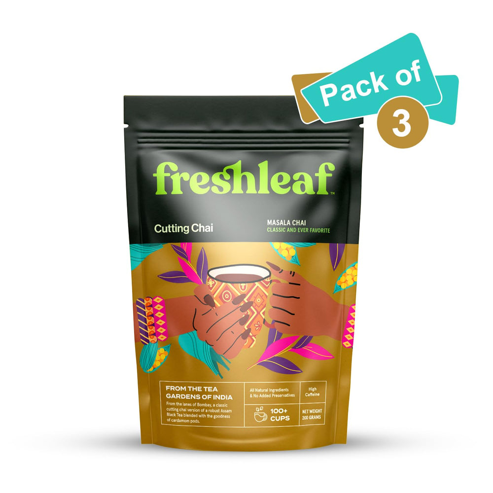 FRESHLEAF CUTTING CHAI MASALA CHAI 200 GM - SuperMarcheStore