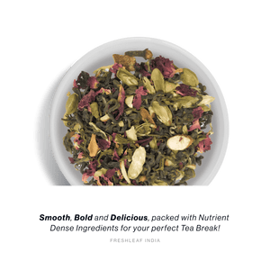 FRESHLEAF KASHMIRI KAHWA GREEN TEA 20 BAGS 40 GM - SuperMarcheStore