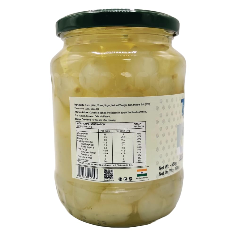 FRESHOS SILVER SKIN ONIONS 680 GM - SuperMarcheStore