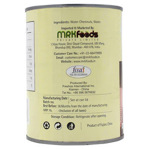 FRESHOS WATER CHESTNUTS IN WATER - SuperMarcheStore
