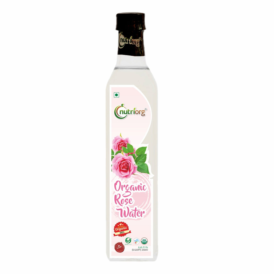 NUTRIORG ORGANIC ROSE WATER 250 ML