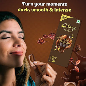 GALAXY FUSIONS DARK CHOCOLATE 70% COCOA 27.5GM - SuperMarcheStore