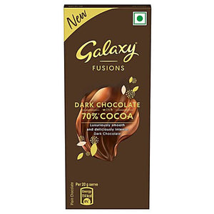GALAXY FUSIONS DARK CHOCOLATE 70% COCOA 27.5GM - SuperMarcheStore