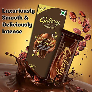GALAXY FUSIONS DARK CHOCOLATE 70% COCOA 27.5GM - SuperMarcheStore