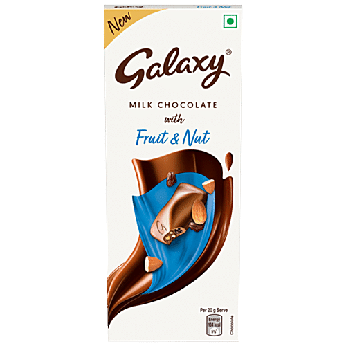 GALAXY MILK CHOC WITH FRUIT N NUT 52 GM - SuperMarcheStore