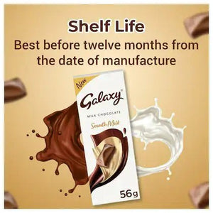 GALAXY MILK CHOCLATE SMOOTH MILK 56 GM - SuperMarcheStore