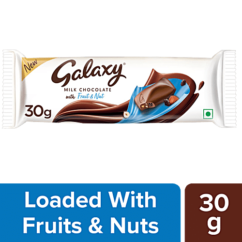 GALAXY MILK CHOCLATE WITH FRUIT & NUTS 20 GM - SuperMarcheStore