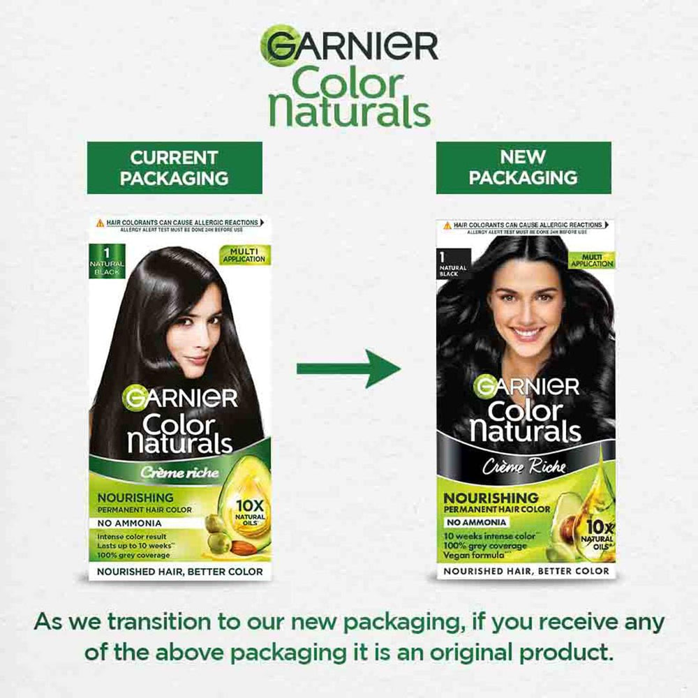 GARNIER COLOR NATURAL BLACK 1 60G - SuperMarcheStore