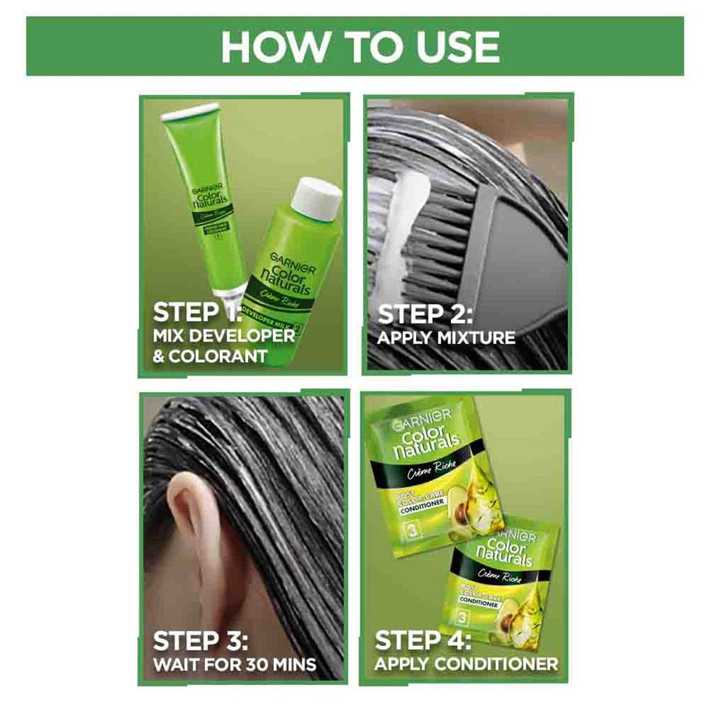 GARNIER COLOR NATURAL BLACK 1 60G - SuperMarcheStore