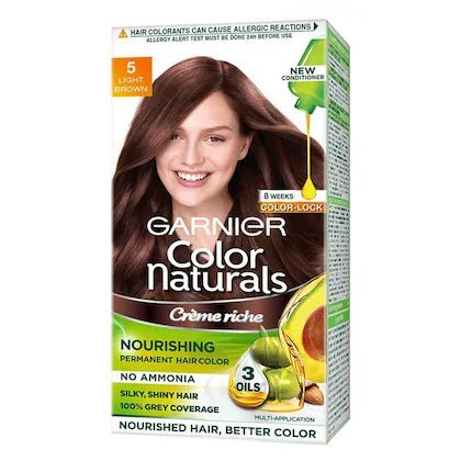 GARNIER COLOR NATURAL LIGHT BROWN 5 60G - SuperMarcheStore