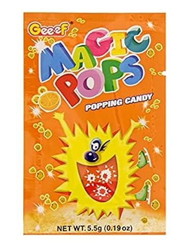 GEEF MAGIC POPS POPPING CANDY ASSORTED FLVR 5.5 GM - SuperMarcheStore